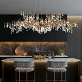 Chandelier Crystal Modern LED Ceiling Pendant Light