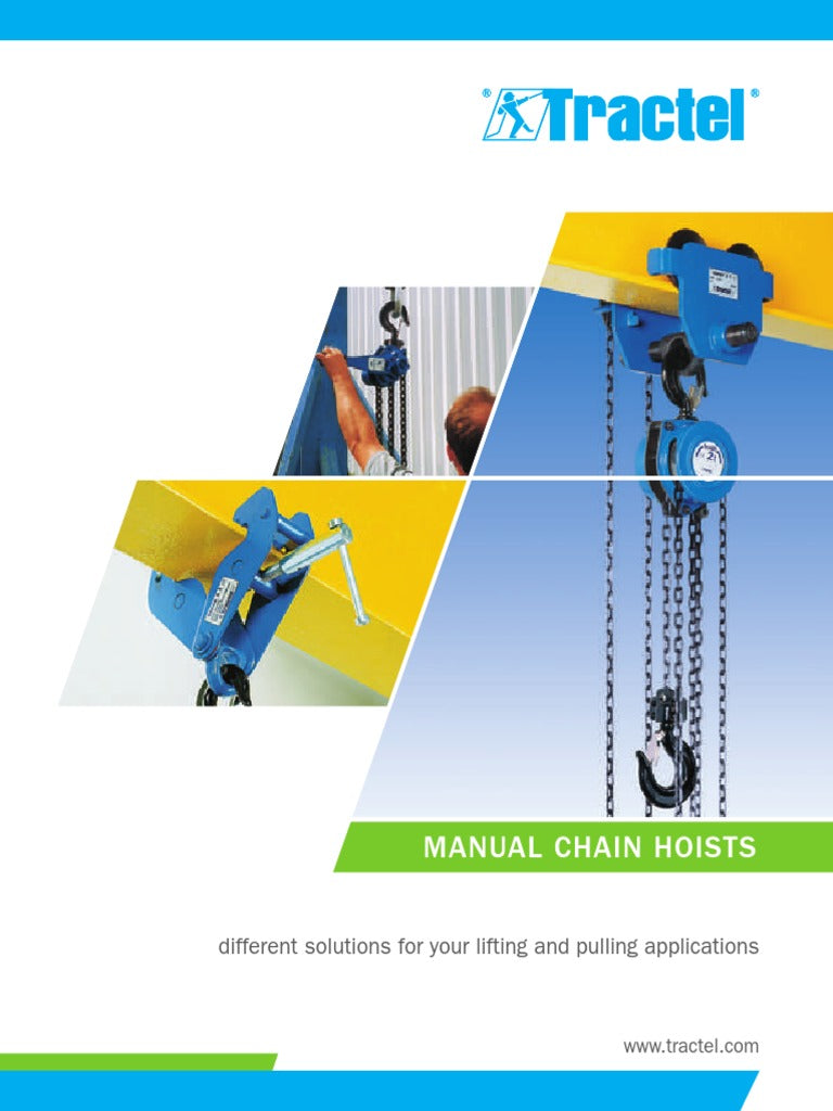 Manual Chain Hoist 1 Ton Lifting Equipment Block