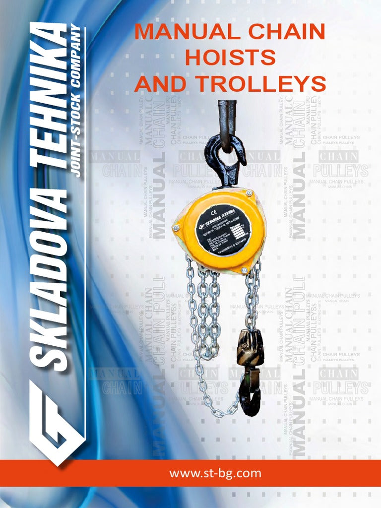 Manual Chain Hoist 1 Ton Lifting Equipment Block