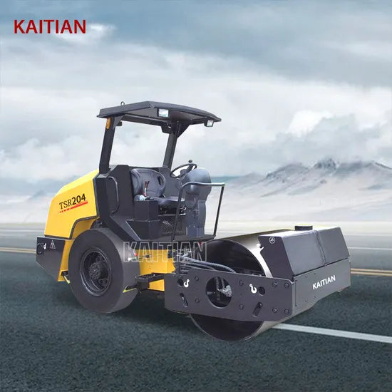 Road Roller Compactor 3 Ton Vibratory Drum Machine