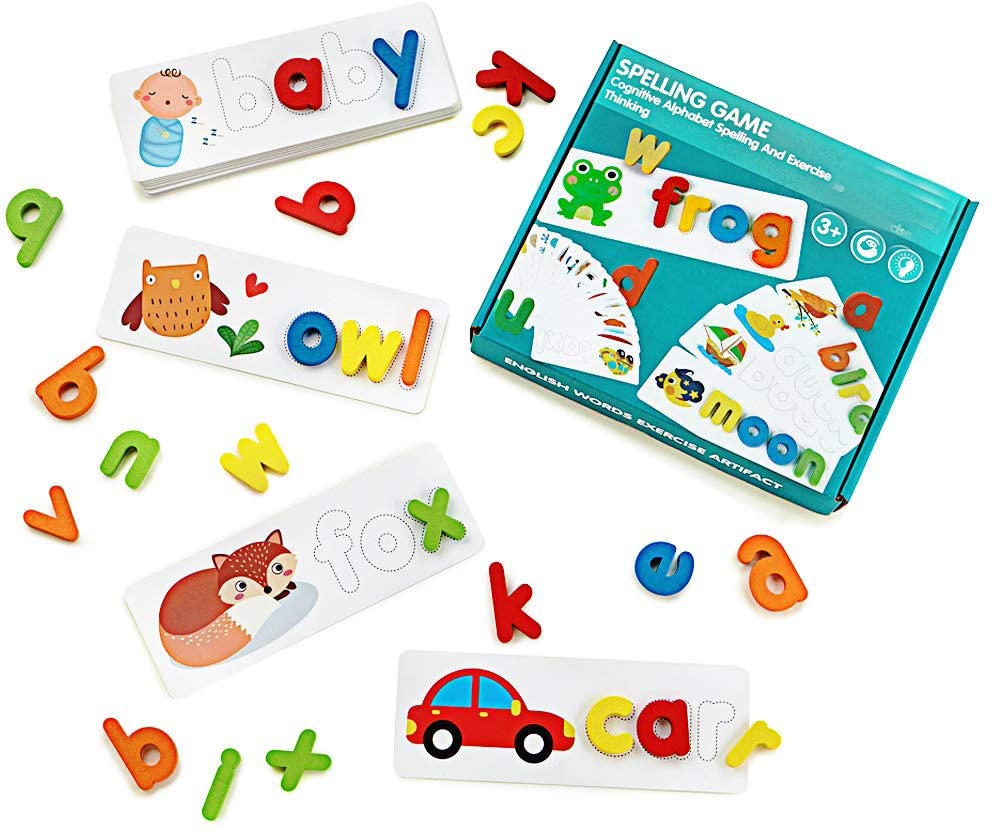 26 Letters Wooden Montessori Alphabet Puzzle