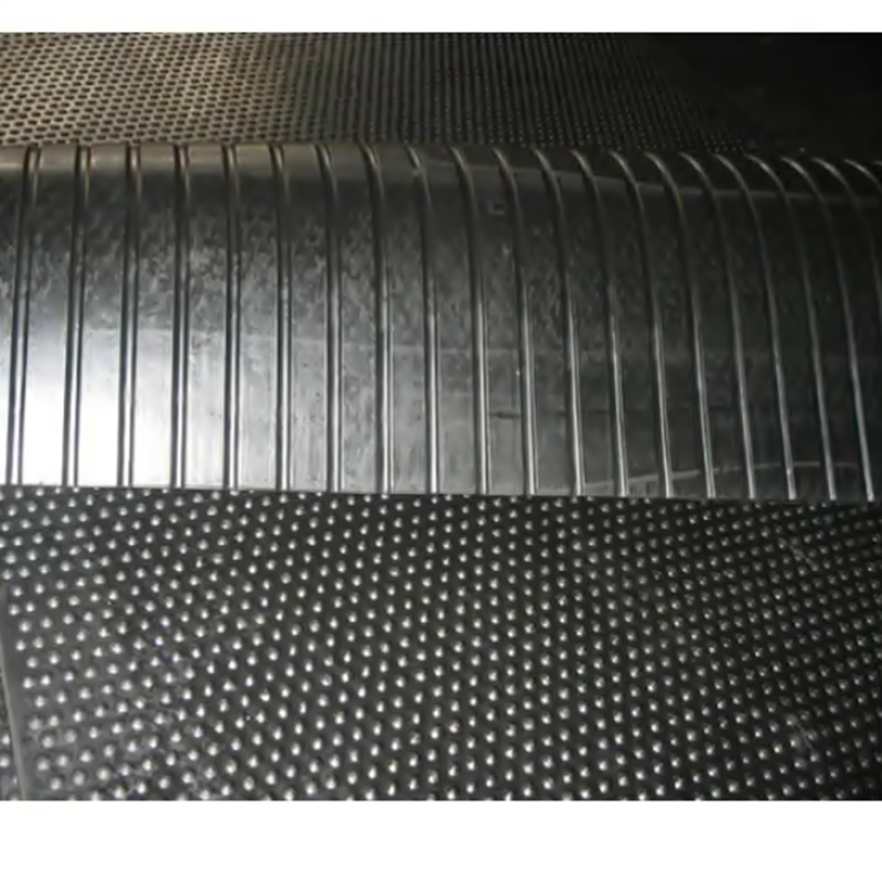 3mm 4mm 5mm Sbr Scr Cr Black Anti-slip Shark Skin Embossed Neoprene Rubber Sheet Fabric Customised Rubber Sheet Rolls