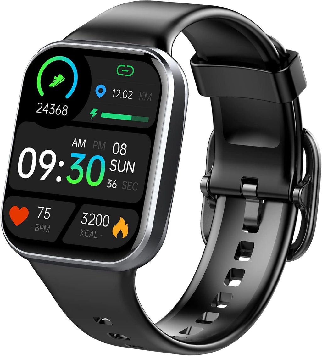 Smart Watch Fitness Tracker Heart Rate Monitor IP68