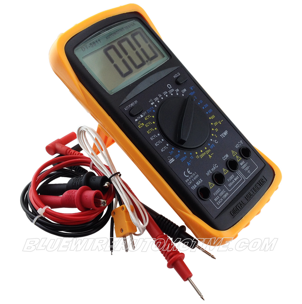 Digital Multimeter Auto Range AC DC Voltage Tester