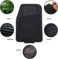 Car Interior Accessories Universal Heavy Duty PVC Rubber Car Floor Mats Auto Car Mat to Fit for All Automotive SUV Sedans Trucks