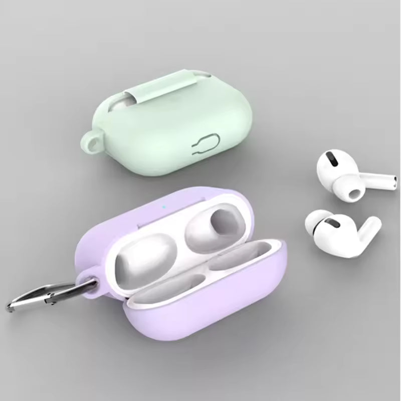 Colorful Soft Silicone Case Shockproof Cover for Apple AirPods Pro