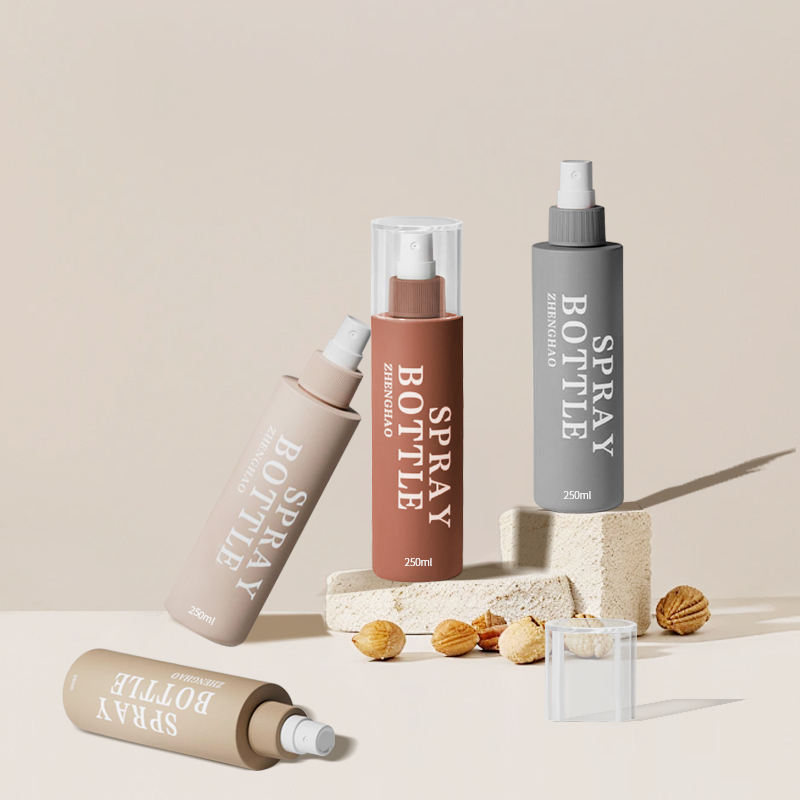 Custom Color Reusable HDPE Empty 8 oz Cosmetic Packaging Plastic Liquid Sunscreen Toner Pump Fine Mist Spray Bottle