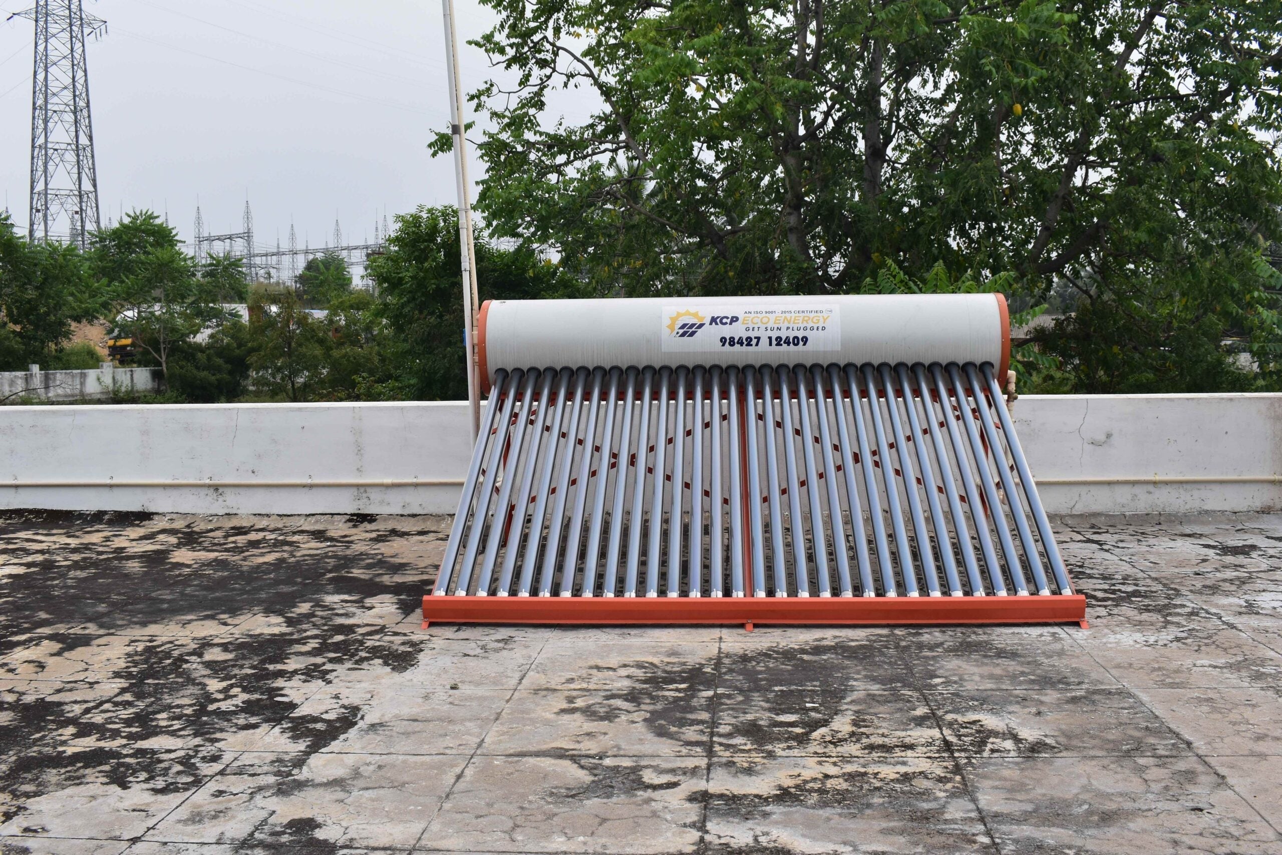 Solar Water Heater System Evacuated Tube Collector