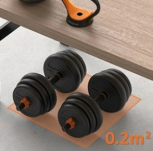 Dumbbell Set Adjustable Weight Gym Training 20kg Pair