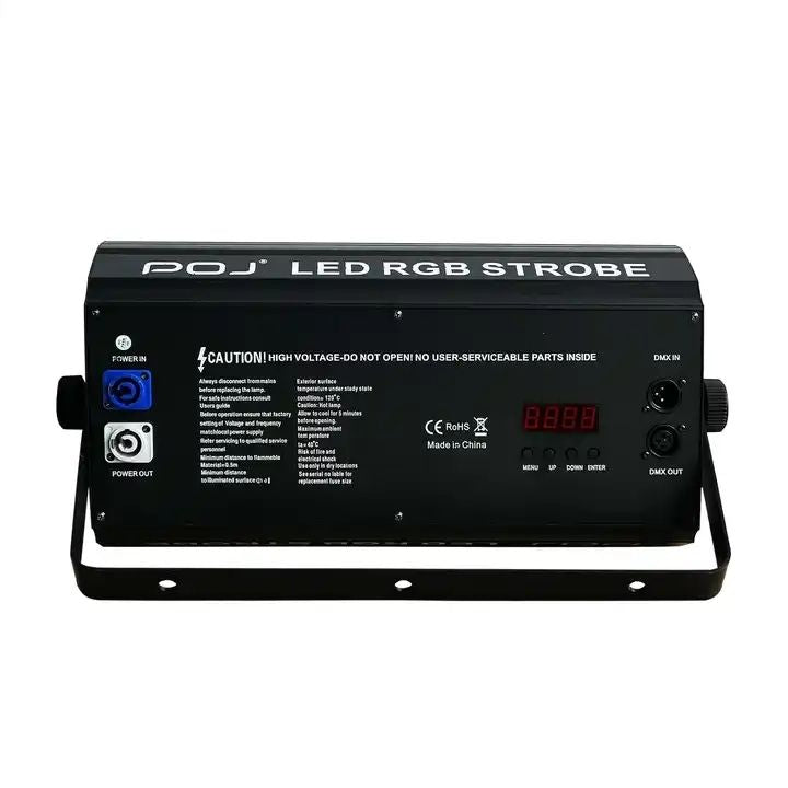 Factory Price DMX 8+8 Segment Strobe RGB Full Color Led Strobe Flash Light for Stage Dj Disco Party Stage Lighting Equipment