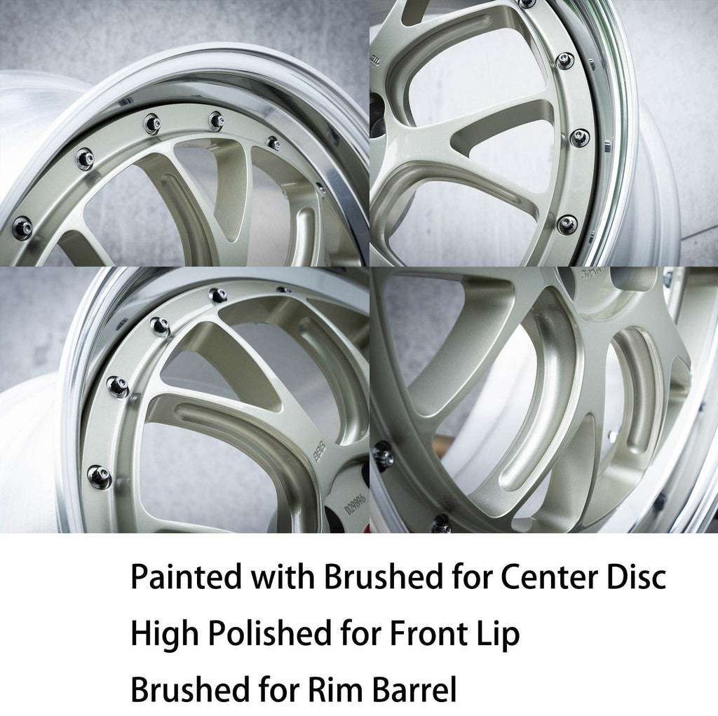 Forged Wheel 6061 Two-Piece Structure 18inch 19inch 20inch 21inch 22inch 23inch Custom Rims Passenger Car Alloy 5x114.3 Wheels