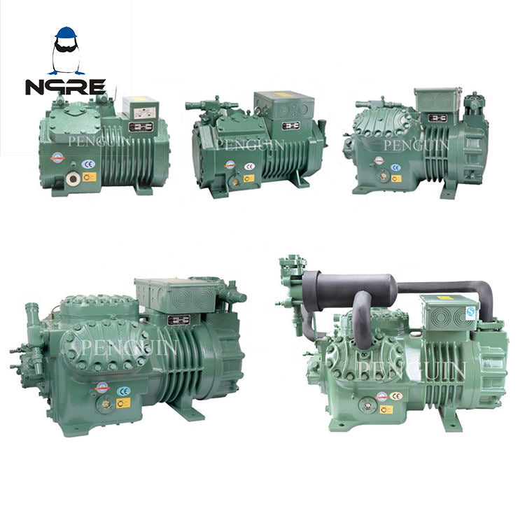 Open Type Refrigeration Compressor Semi Hermetic Reciprocating Compres ...
