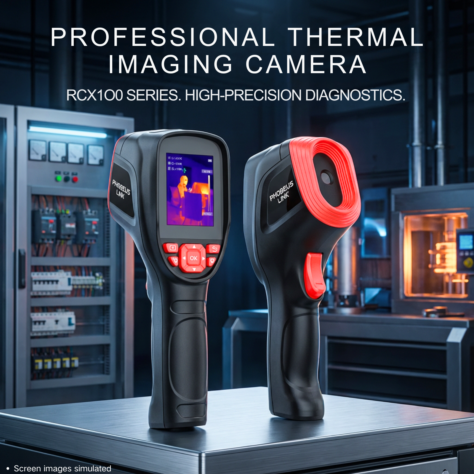 Thermal Imaging Camera Infrared Thermometer Industrial