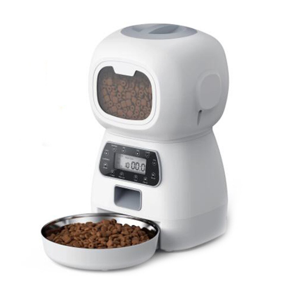 Automatic Pet Feeder Smart WiFi Dog Cat Food Dispenser