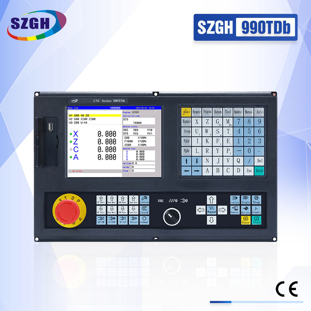 Best Szgh 2-axis CNC Controller for Lathe USB Control Panel ATC Cnc Two-axis Controller Absolute/EtherCAT