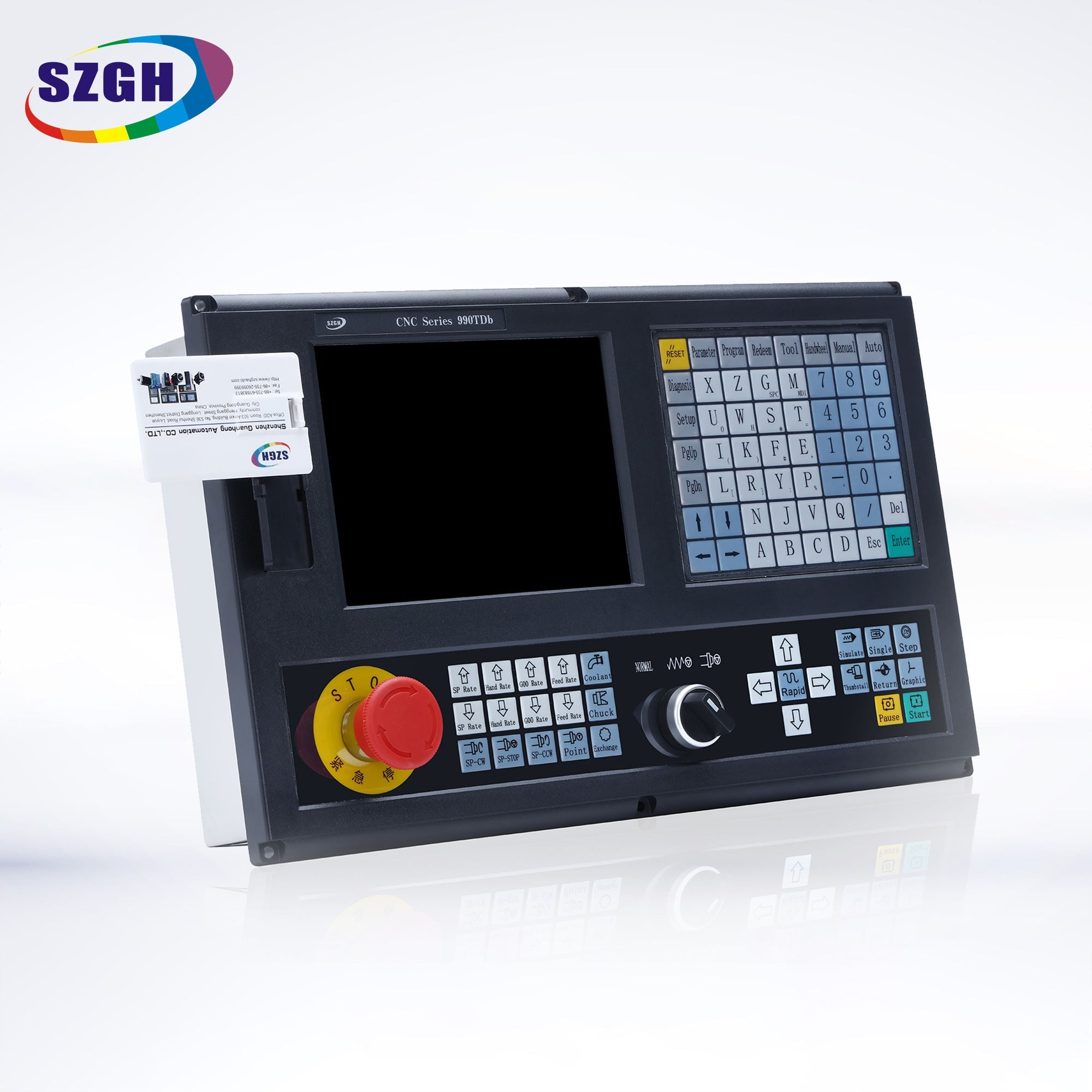 Best Szgh 2-axis CNC Controller for Lathe USB Control Panel ATC Cnc Two-axis Controller Absolute/EtherCAT