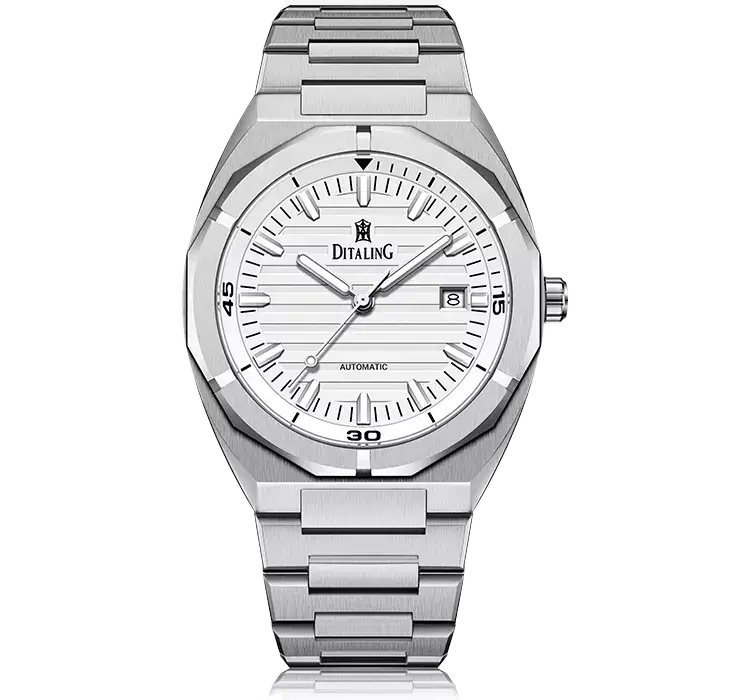 Stainless Steel Watch Men Automatic Mechanical Luxury