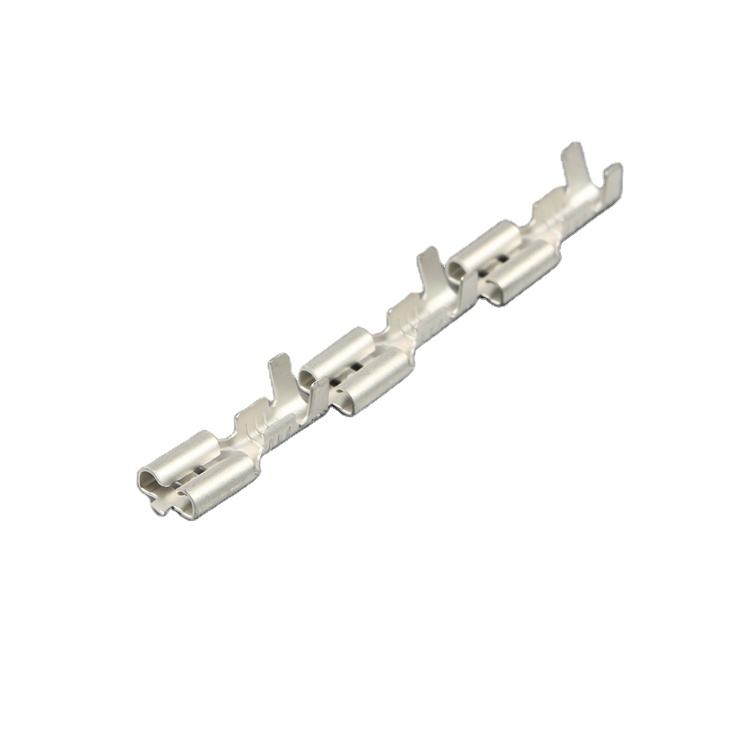 High Quality ODM OEM Brass 4.8 Straight Shape-A Terminals Connector Tab-On Terminal