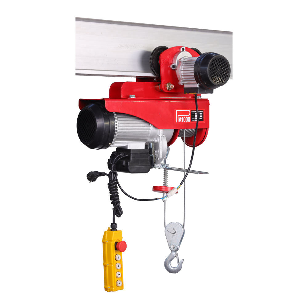 Hot Sale Electric Hoist 1t Small Household Grain Lifting Machine Wireless Remote Control Gantry Lifting Crane Cable Retail Mine