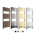Hot Selling SUN-D2 Brushed Brass New Finishes Heated Towel Warmer Bathroom Towel Radiators