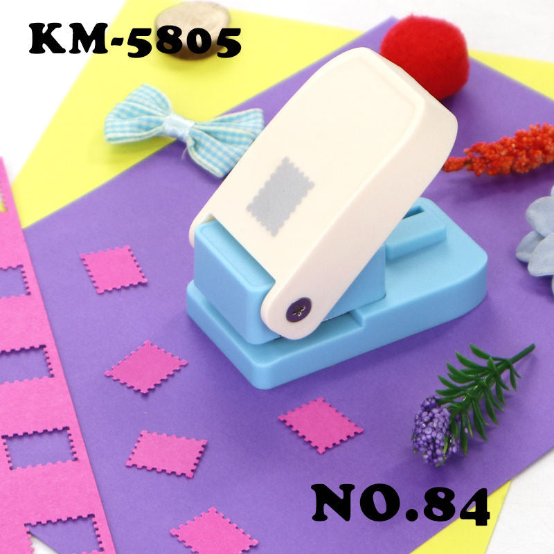 KAMEI Stamp Super Punch Heavy Duty ABS+ALLOY Craft Hole Punch 6 Sizes Available Paper Puncher for Fancy Scrapbooking