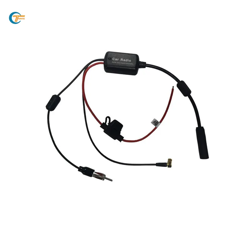 Kontec Car Radio FM DAB+ Digital Signal Amplifier with Antenna Bracket Installation