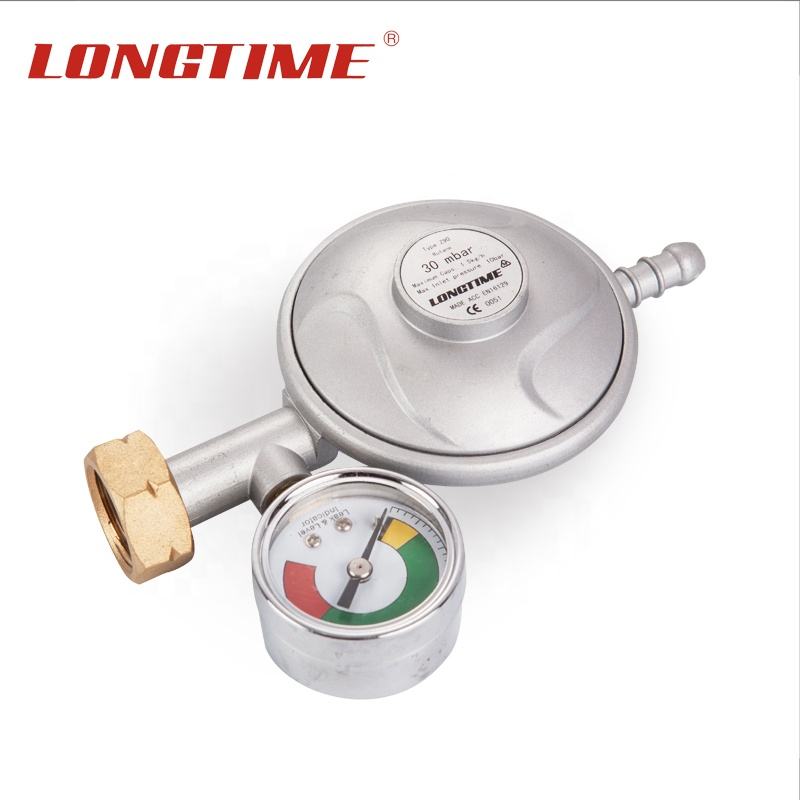 LP Propane LPG Euro Gas Regulator with Gauge Meter