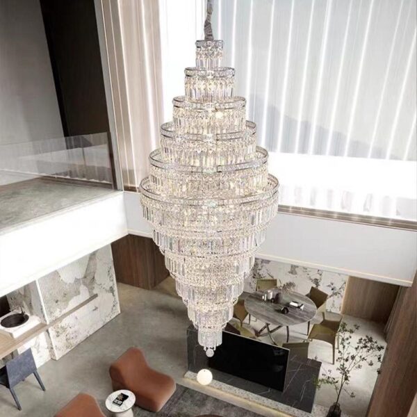 Chandelier Crystal Modern LED Ceiling Pendant Light