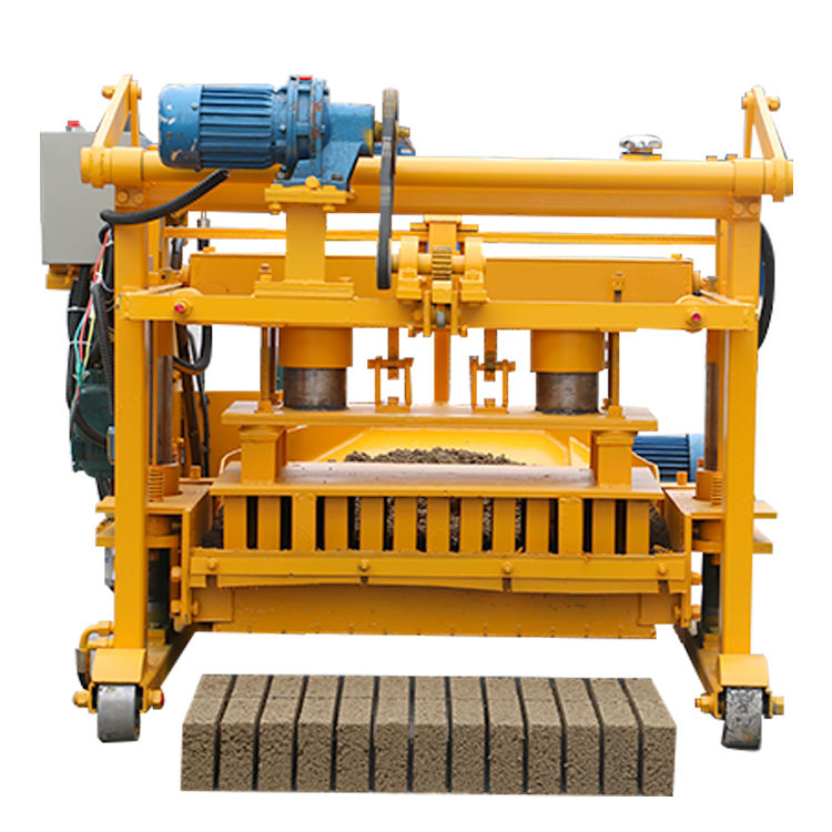 Manual Eggs Layer Block Making Machine Mobile Concrete Mobile Bricks Moulding Machine