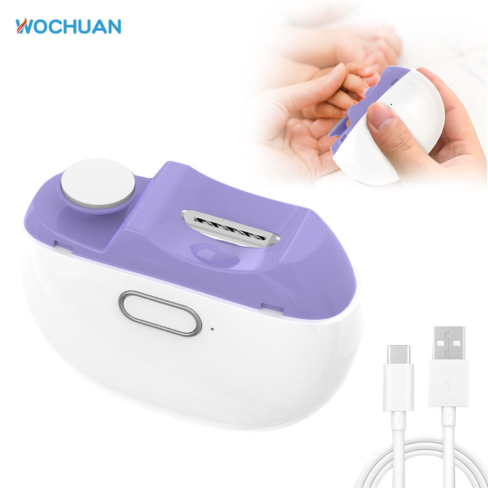 New Trending 2-in-1 Electric Nail Clippers and Nail Automatic Manicure Trimmer for Baby Children Adult Elderly Finger Toe Nails