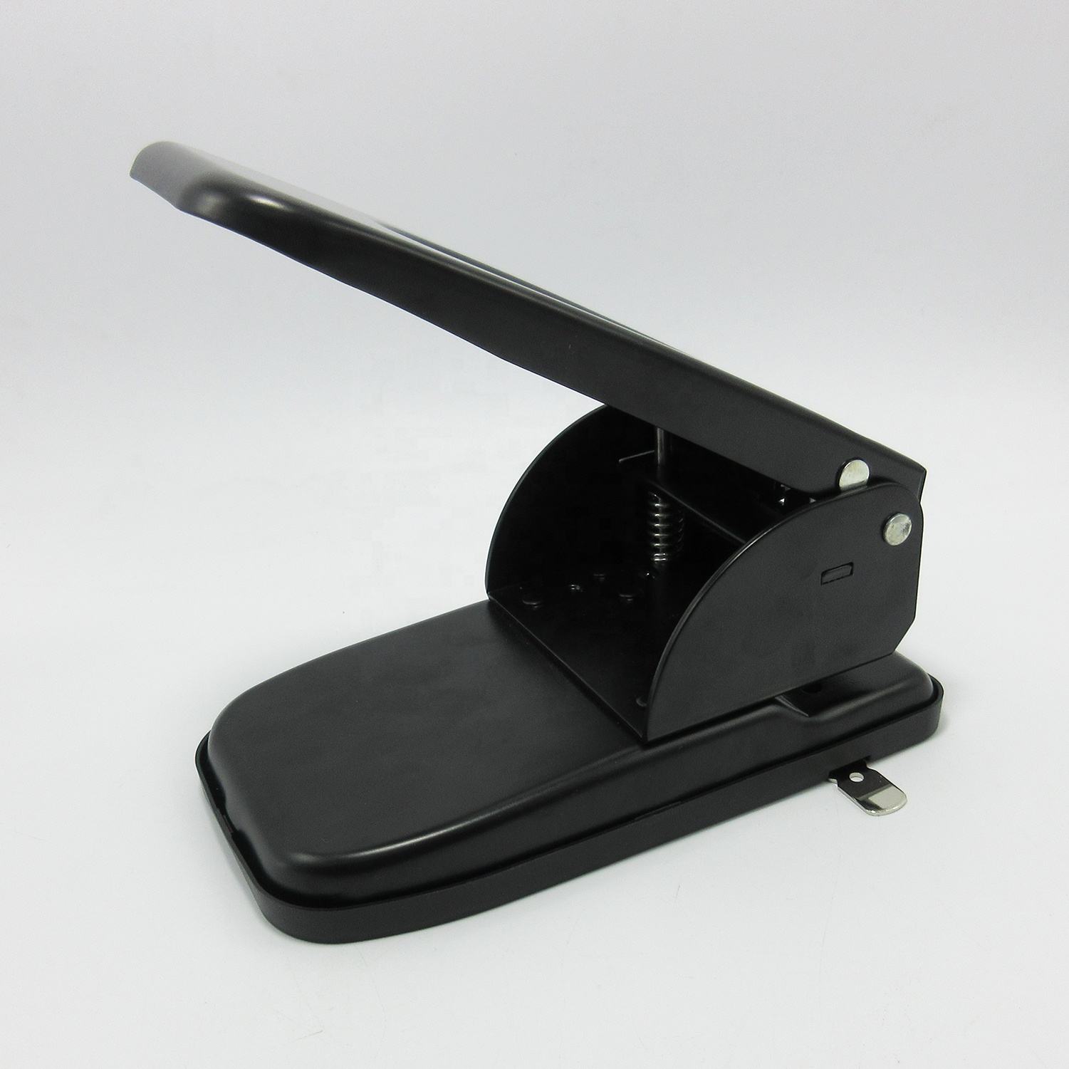 Office Binding Supplies Heavy Duty 60 Sheets 80mm Black Custom Punch Durable Manual Handle Paper Hole Puncher Big Paper Punch