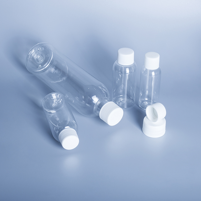 Plastic Bottle with Screw on Cap PET Toner Small Bottle Squeeze Transparent Hotel Shampoo Bottle 30ml 100ml 120ml 250ml