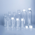 Plastic Bottle with Screw on Cap PET Toner Small Bottle Squeeze Transparent Hotel Shampoo Bottle 30ml 100ml 120ml 250ml