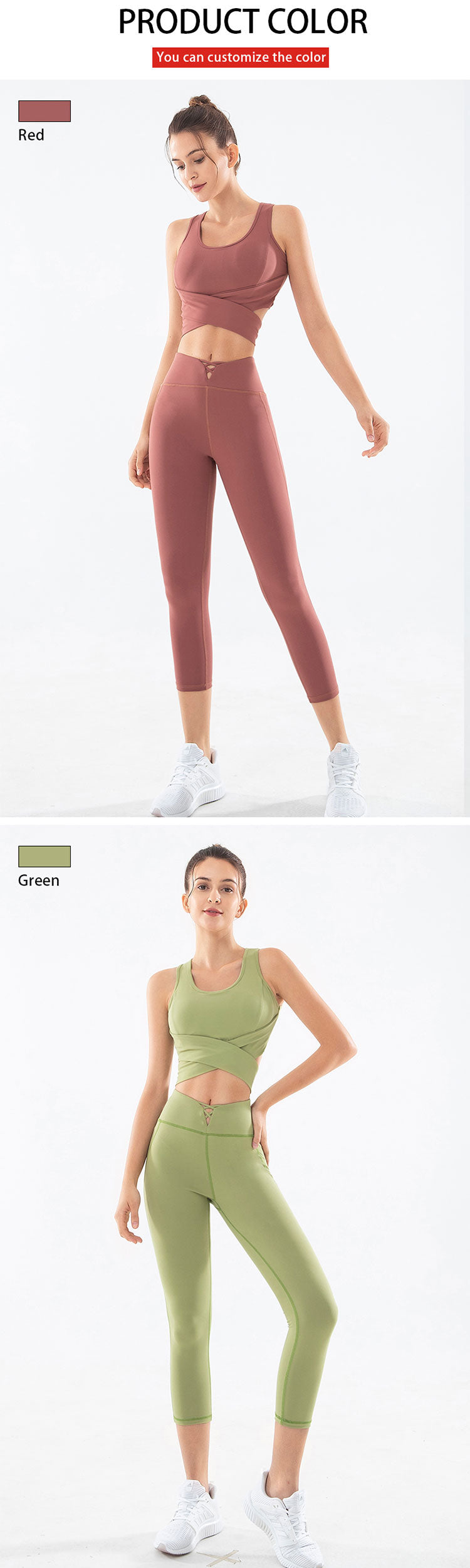 Yoga Pants Women High Waist Workout Fitness Leggings