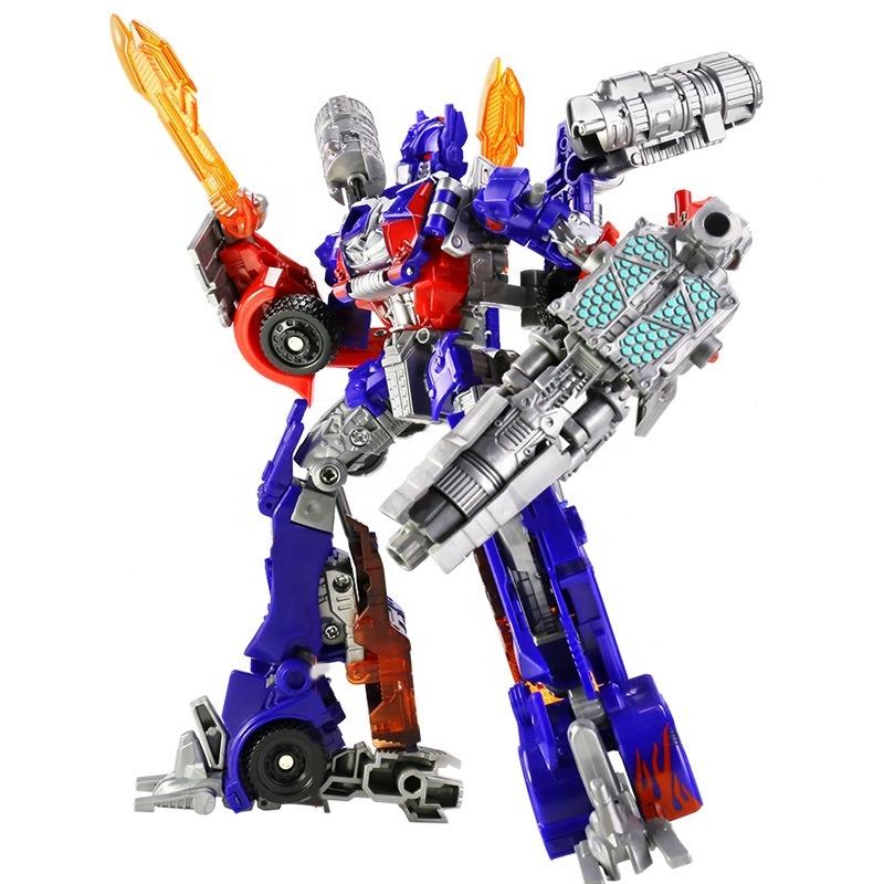 Transformation Toy Car Robot Model Alloy Version Optimus Wasp Cable Dinosaur King Teens' Figure Light Chassis Kit