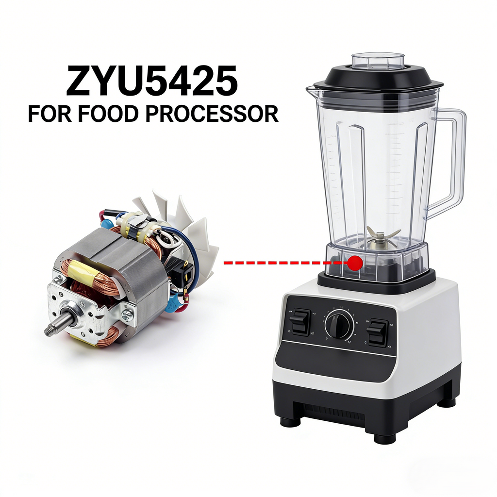 Universal Electric Motor Model ZYU5425 Single-Phase 220V for Handheld Blenders Home Appliance Food Processor Factory Direct Sale