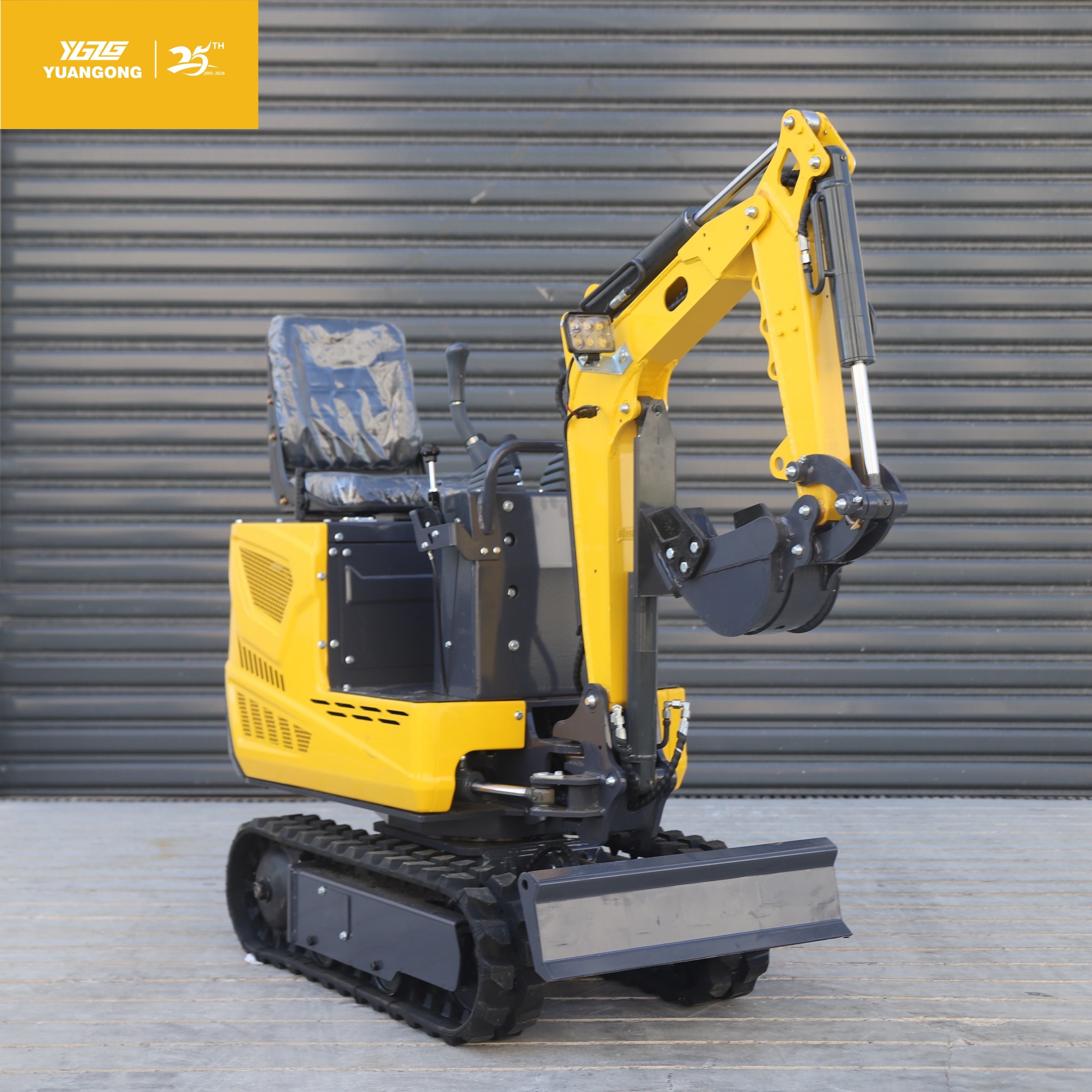 YGZG Mini Excavator Hydraulic Crawler Digger Compact Construction Equipment Earthwork Tool Factory Supplier