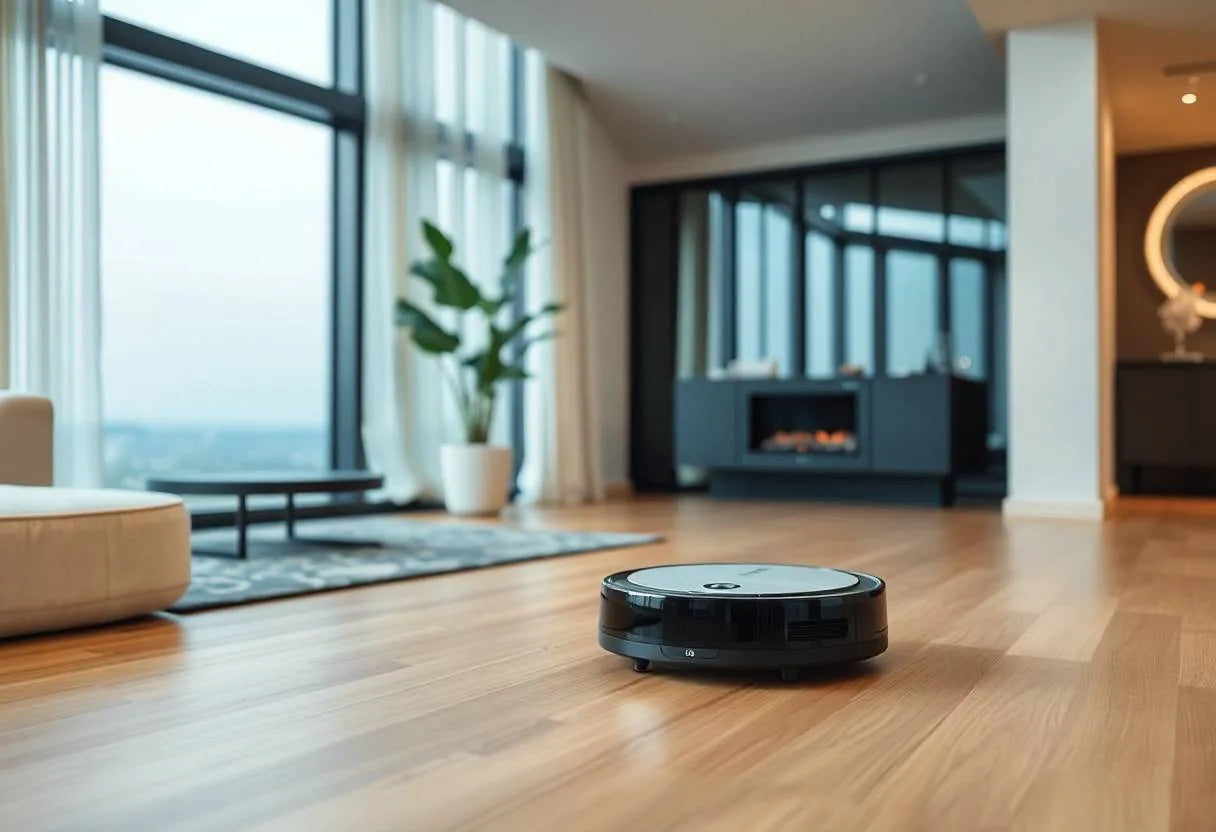 Robot Vacuum Cleaner Smart Automatic Floor Sweeper