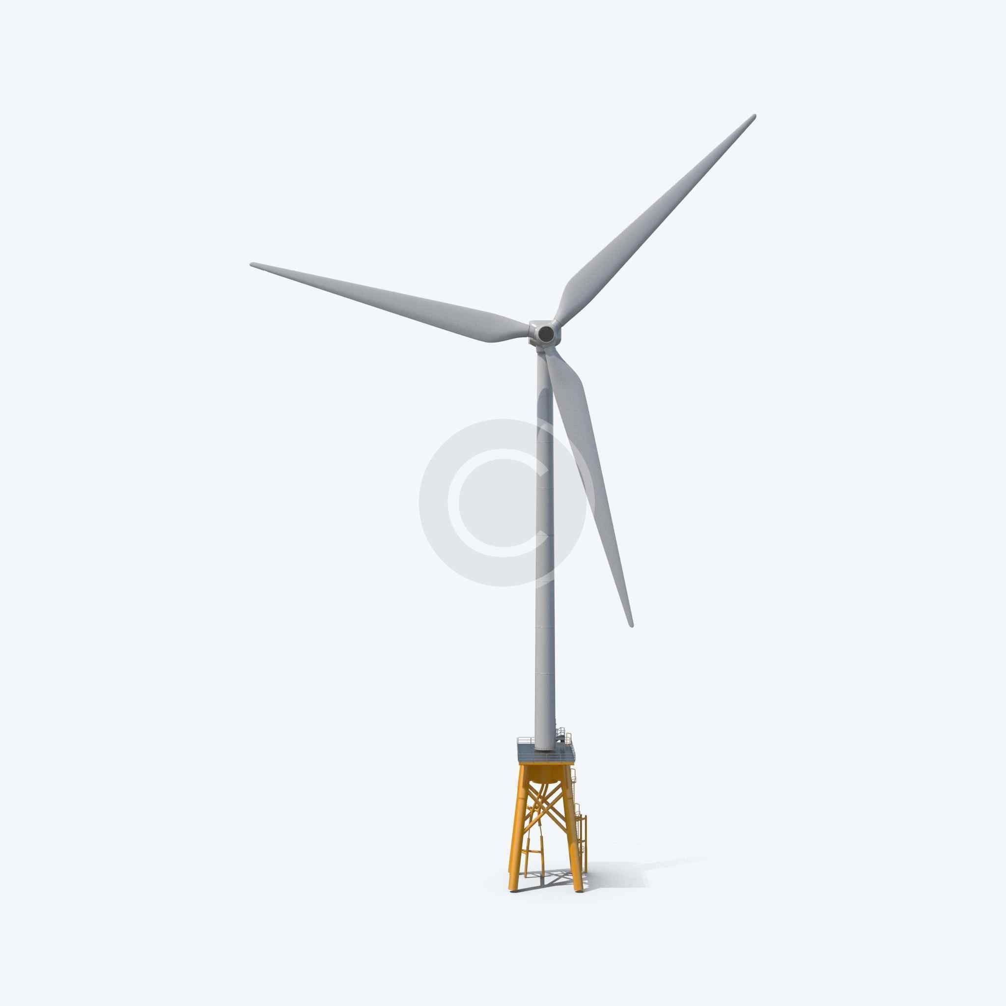 Wind Turbine Generator 3KW 5KW Vertical Axis VAWT