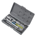 Socket Wrench Set 46pcs Ratchet Tool Kit Mechanic